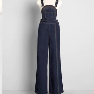 70s Style Flare Rainbow overalls